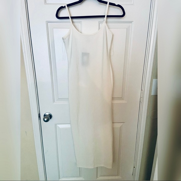 White Dress - Fashion Nova “Everlasting midi” - Picture 1 of 4